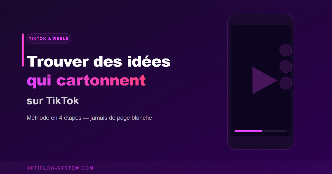 Comment trouver des idées de vidéos TikTok qui cartonnent