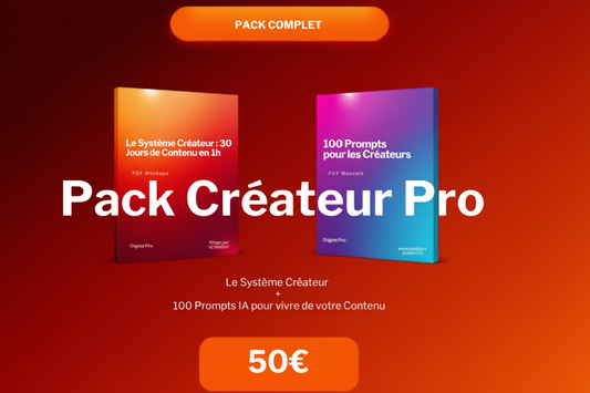Pack Créateur Pro